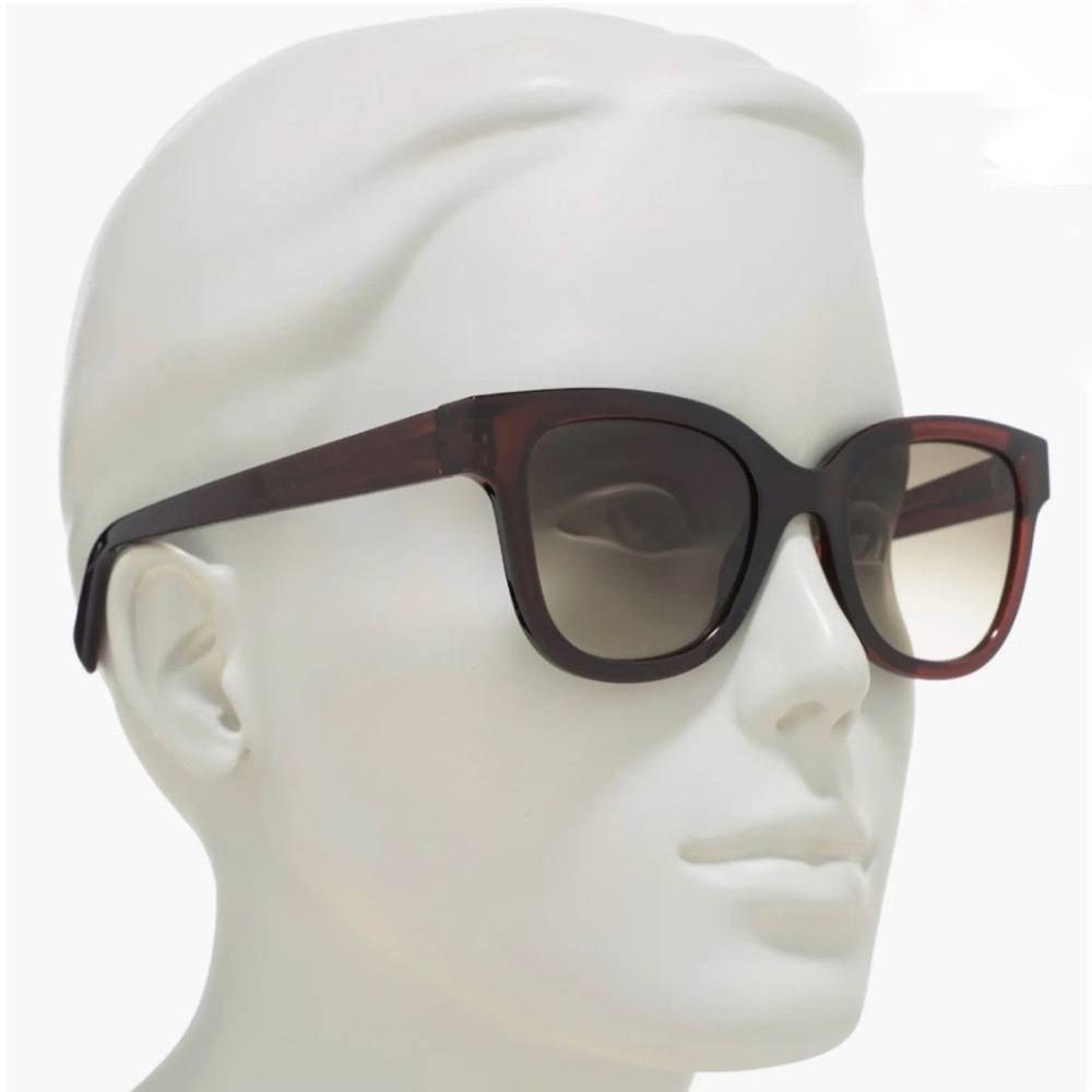 Salvatore Ferragamo SF1066S 001 Sunglasses Women's Dark Crystal Brown 52mm